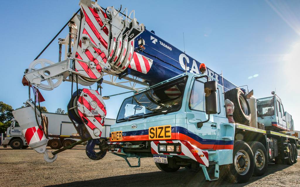 Capel Crane Hire all terrain crane